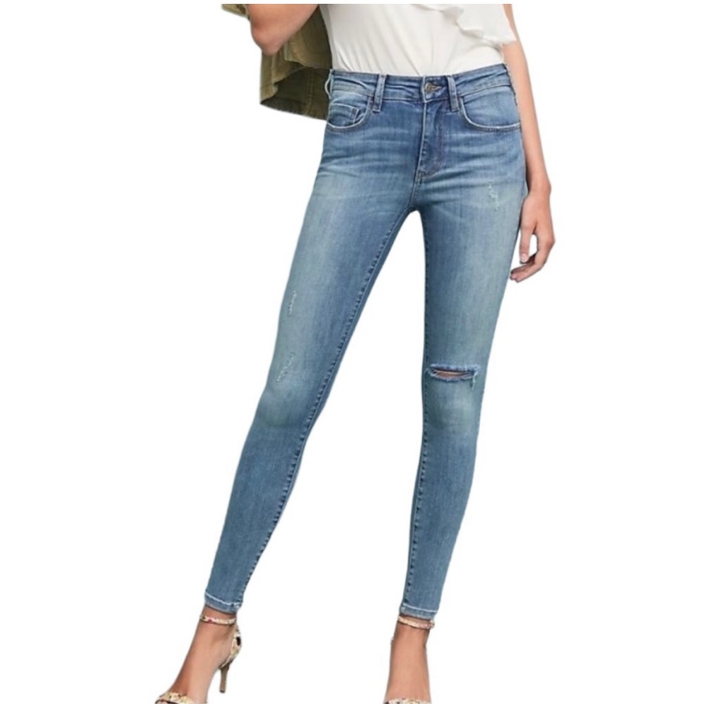 Anthropologie Pilcro And The Letterpress High-Rise Skinny Jeans